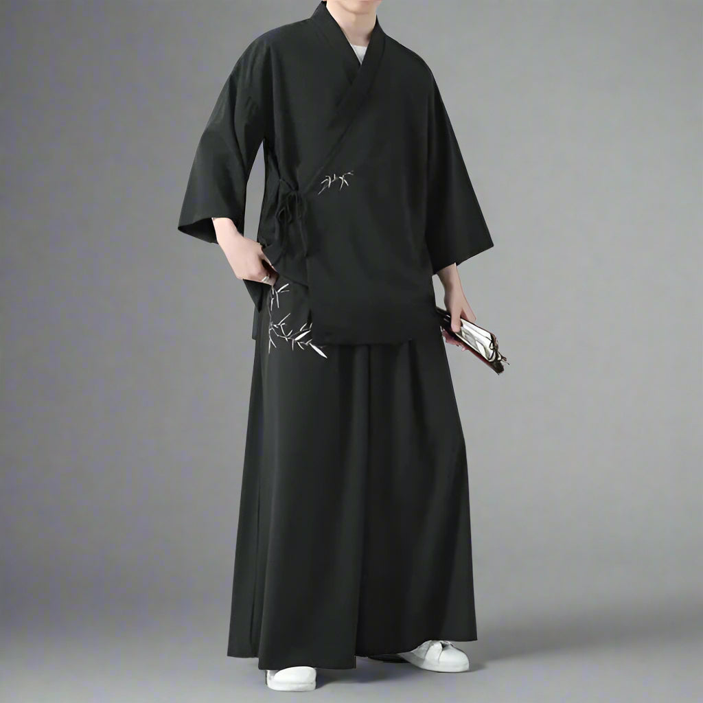 Stylish Japanese Haori Set
