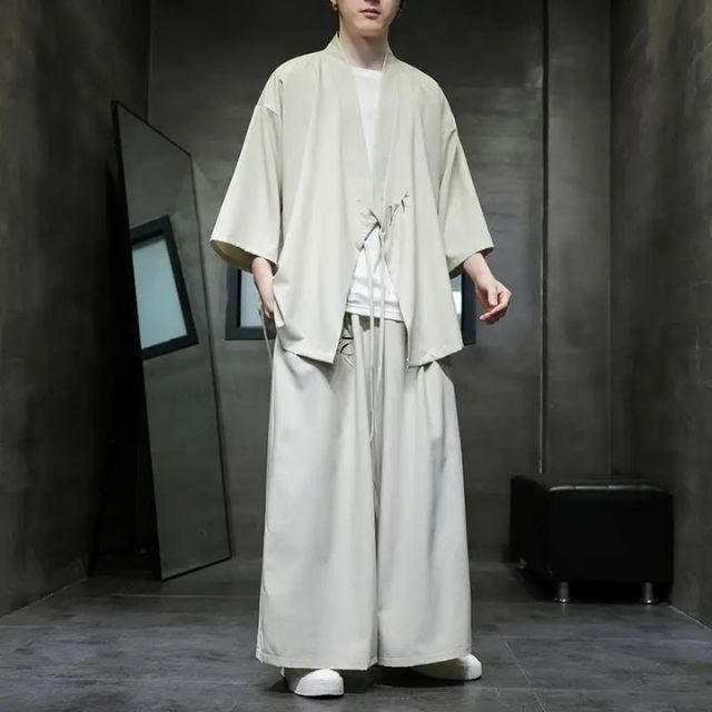 Stylish Japanese Haori Set