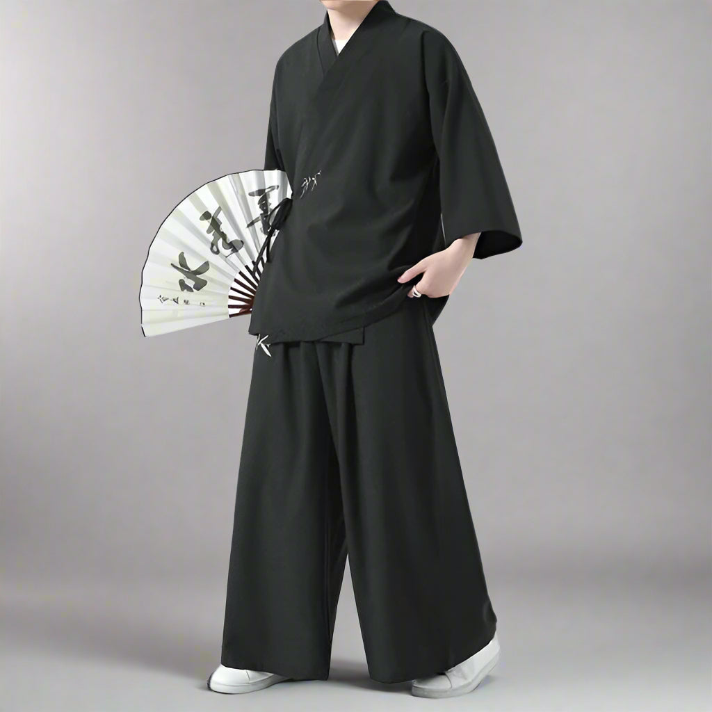 Stylish Japanese Haori Set