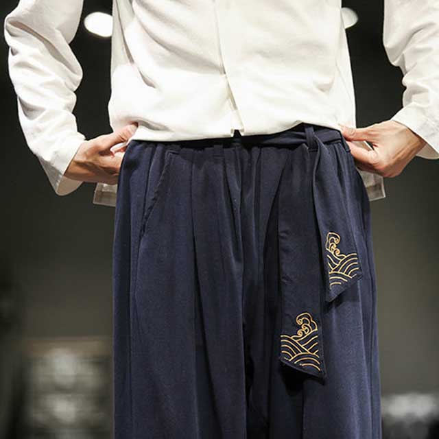 Stylish Oriental Jogger Pants