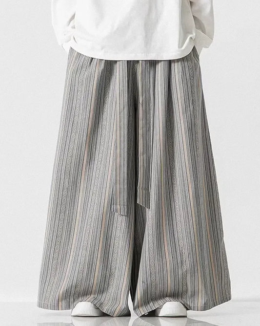 Chic Wide-Leg Japanese Trousers