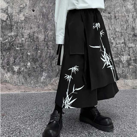 Striking Japanese Hakama Trousers