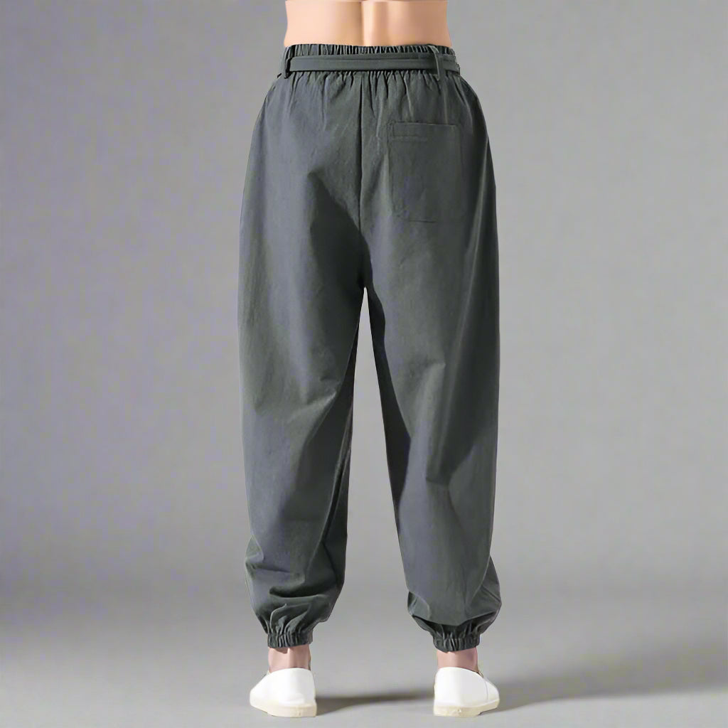 Chic Bohemian Flowy Trousers