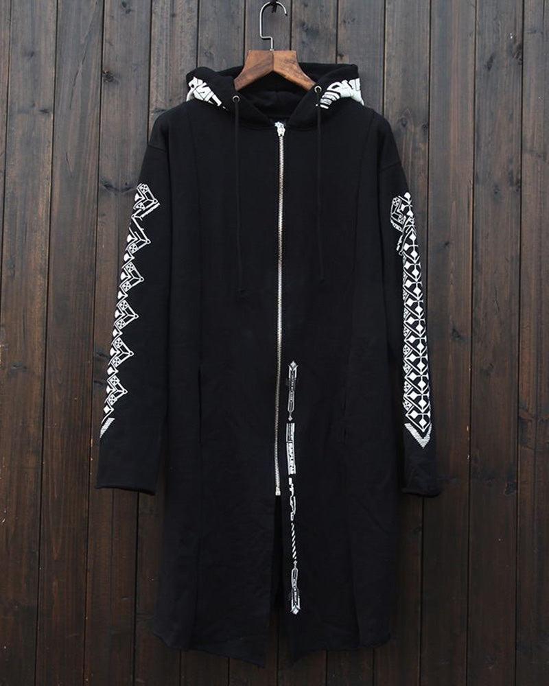 Avant-Garde Dark Long Coat