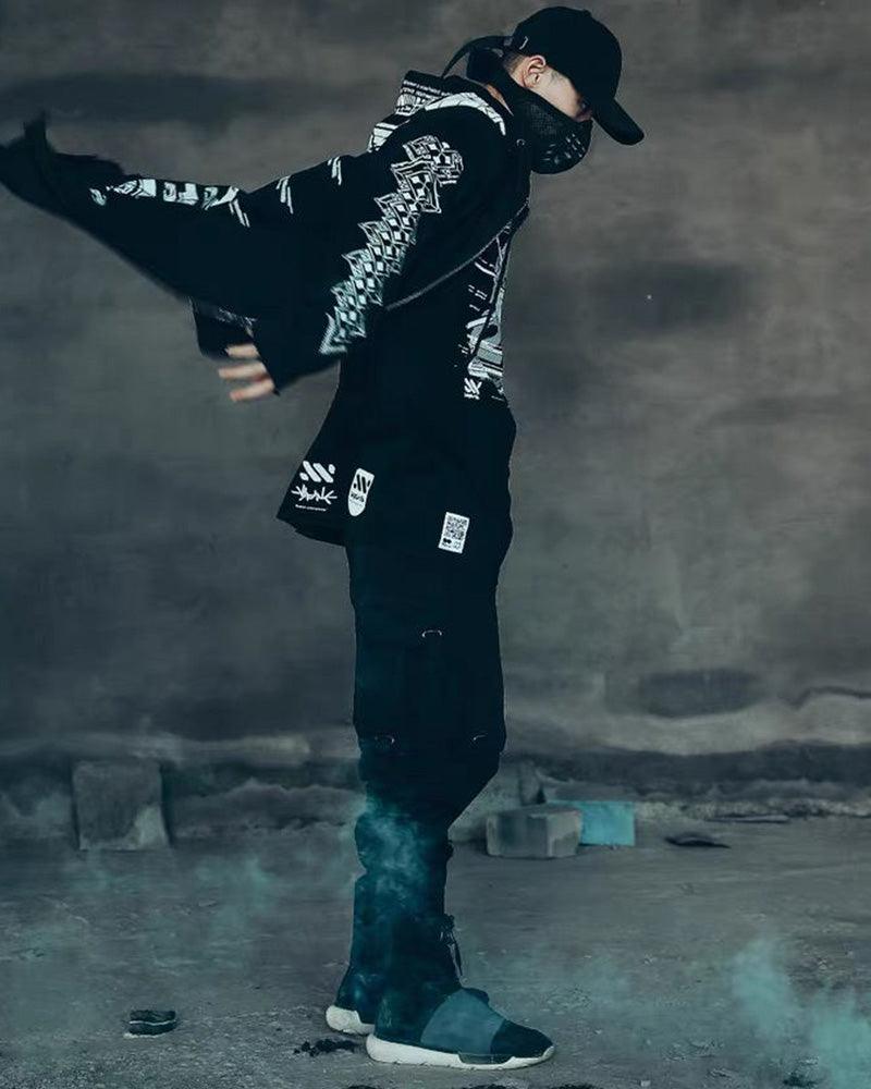 Avant-Garde Dark Long Coat