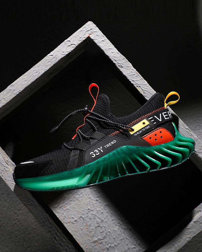 Shiny Future-Ready Running Kicks