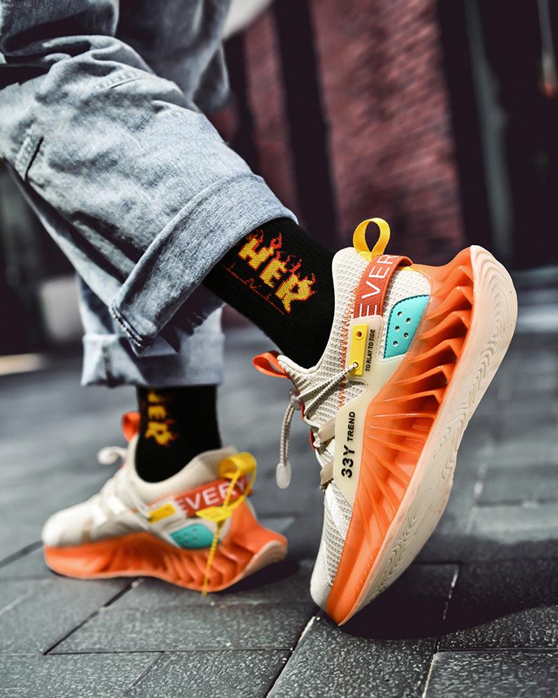 Shiny Future-Ready Running Kicks