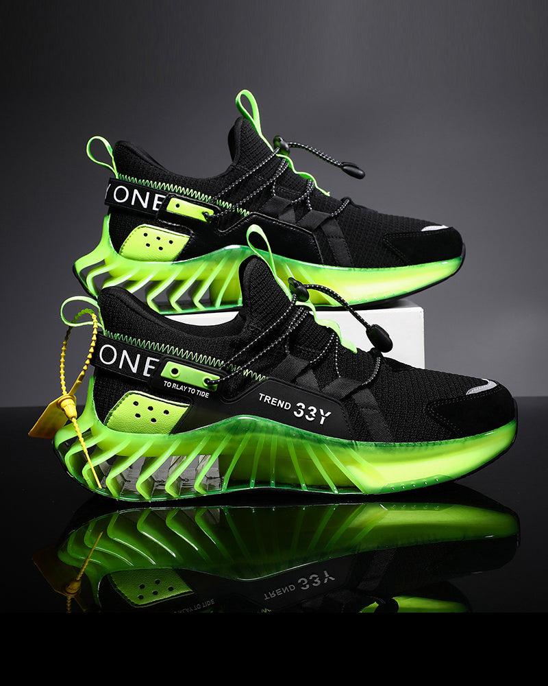 Shiny Future-Ready Running Kicks