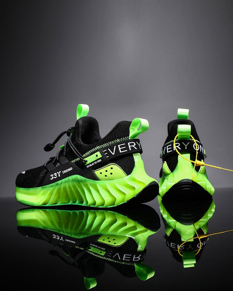 Shiny Future-Ready Running Kicks