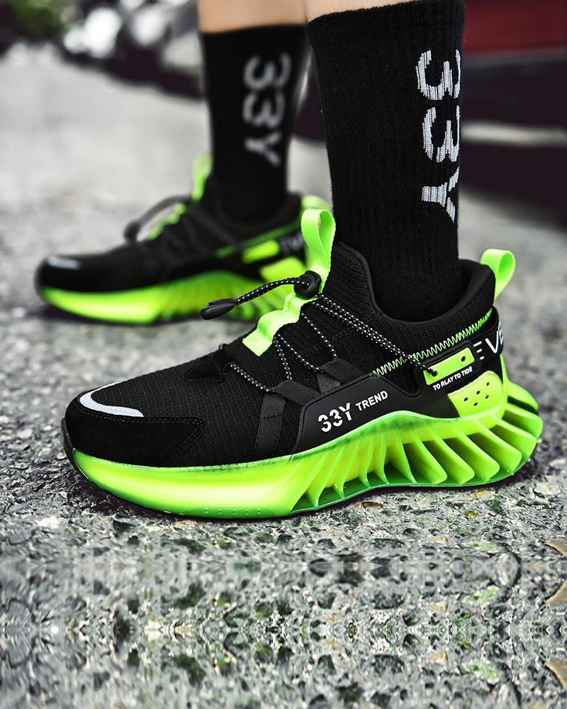 Shiny Future-Ready Running Kicks