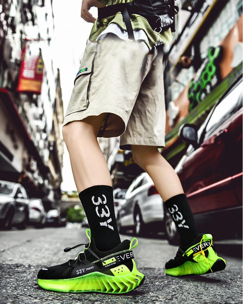 Shiny Future-Ready Running Kicks