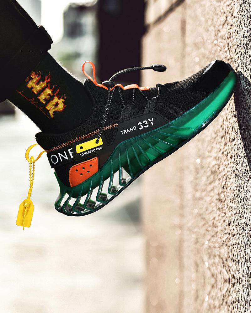 Shiny Future-Ready Running Kicks