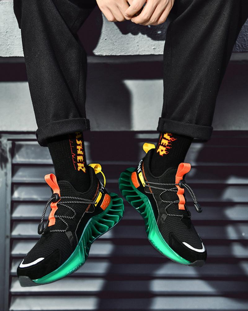 Shiny Future-Ready Running Kicks