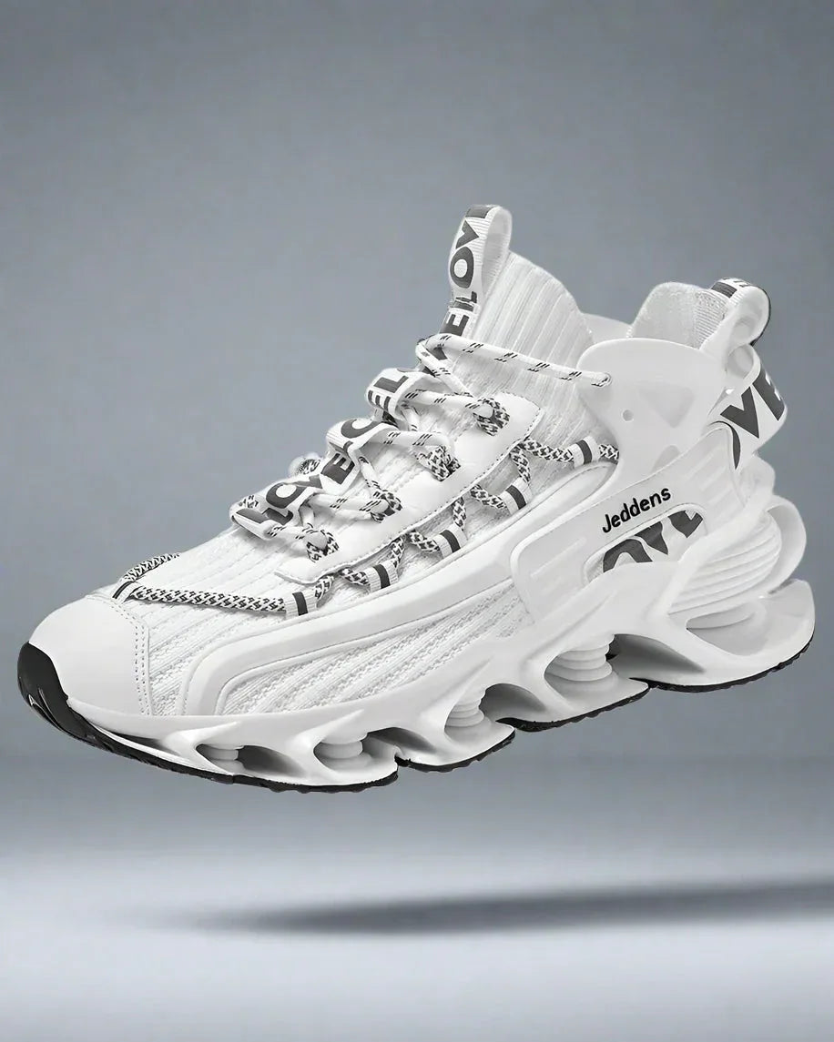 Lightweight High-Top Tech Kicks - techwear shoes - Comfortable Lightweight High-Top Sneakers