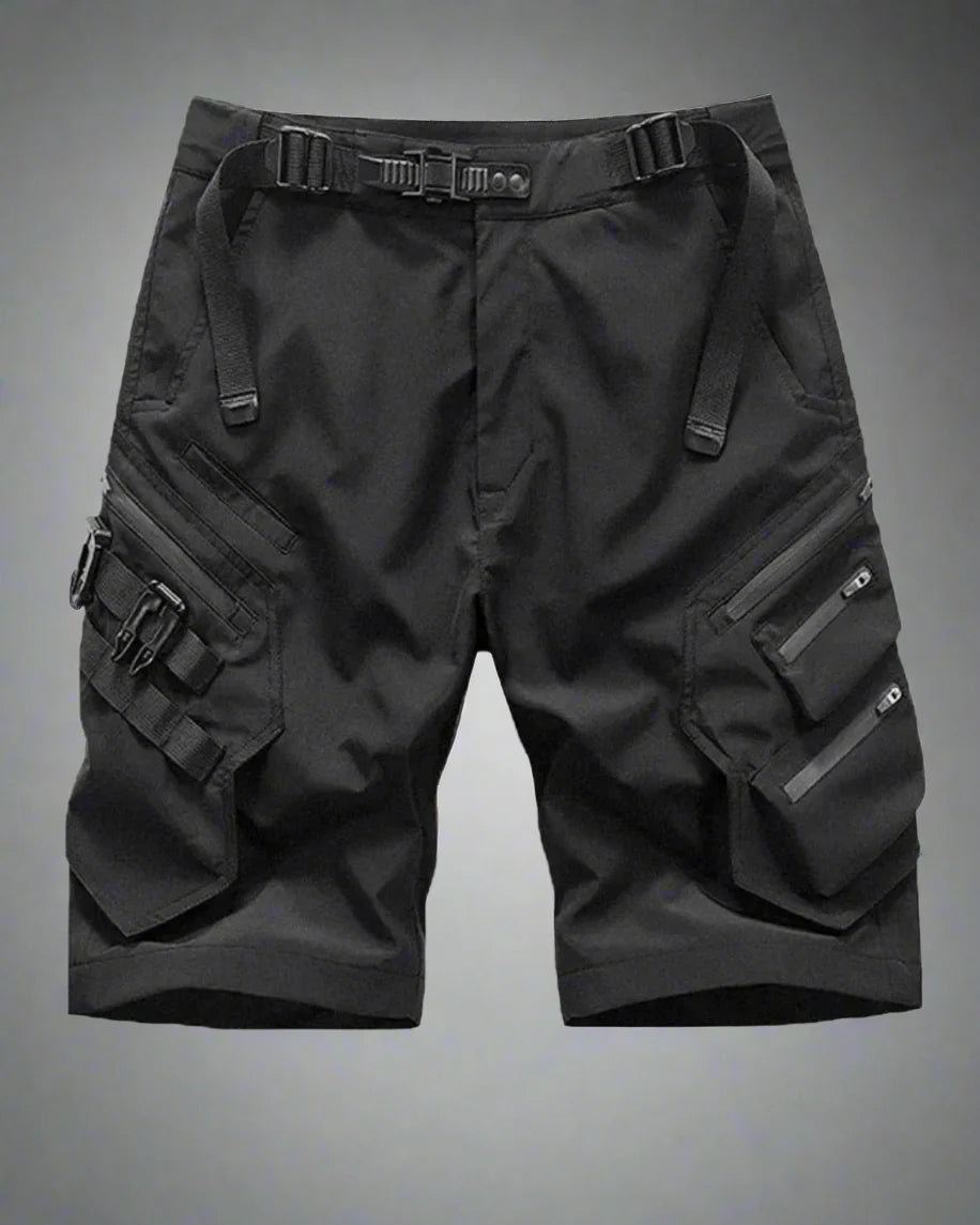 Stylish Black Cargo Shorts