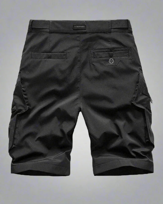 Stylish Black Cargo Shorts