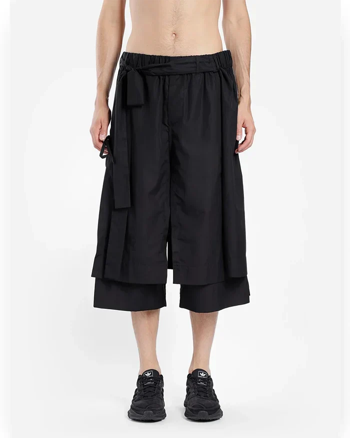 Stylish Short Hakama Pants for Men