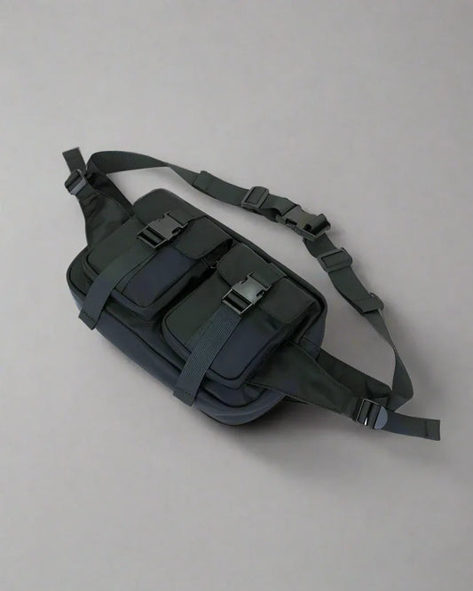 Multi-Functional Nylon Sling Pack - sling bag - Multi-Functional Nylon Sling Pack for Daily Use