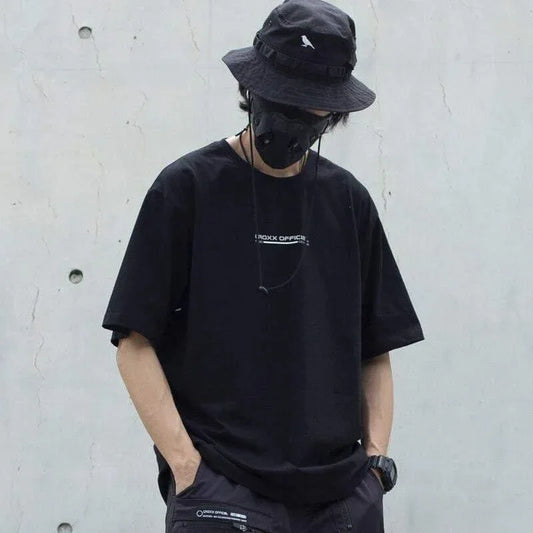 Neon Future Sci-Fi Shirt - techwear t-shirt - Neon Future Sci-Fi T-Shirt for Techwear Style