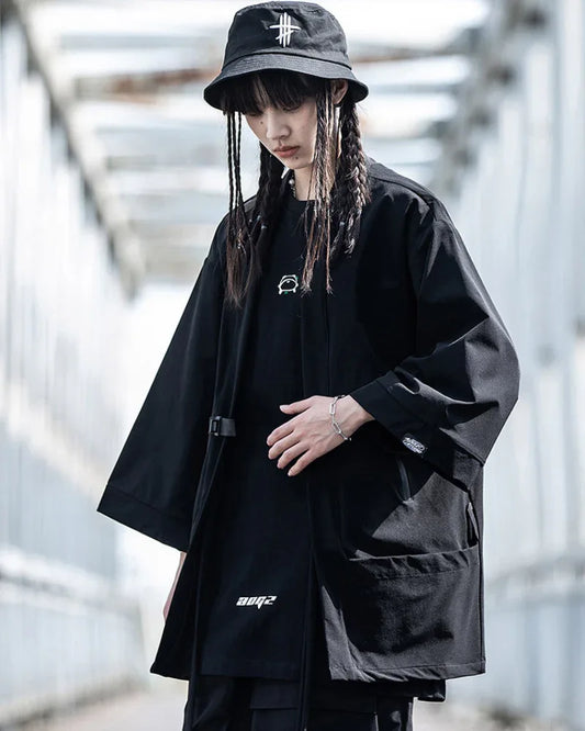 Next-Gen Ninja Tech Kimono - techwear - Next-Gen Ninja Tech Kimono for Modern Style