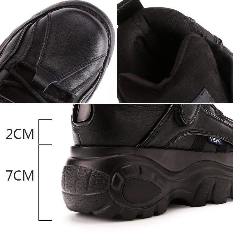 Next-Gen Urban Platform Sneakers - breathable mesh sneakers - Next-Gen Urban Platform Sneakers for Daily Comfort