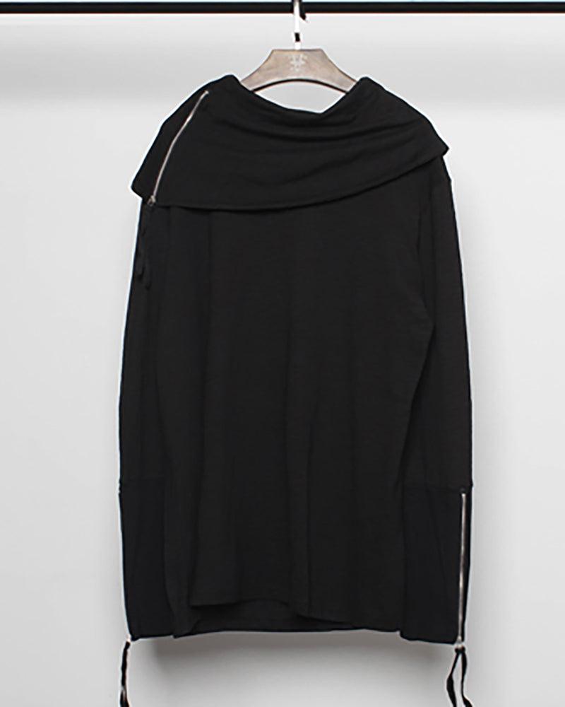 Cozy High Collar Hoodie