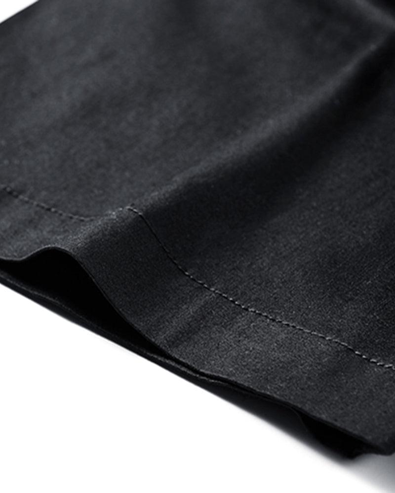 Dynamic Patchwork Techwear Top