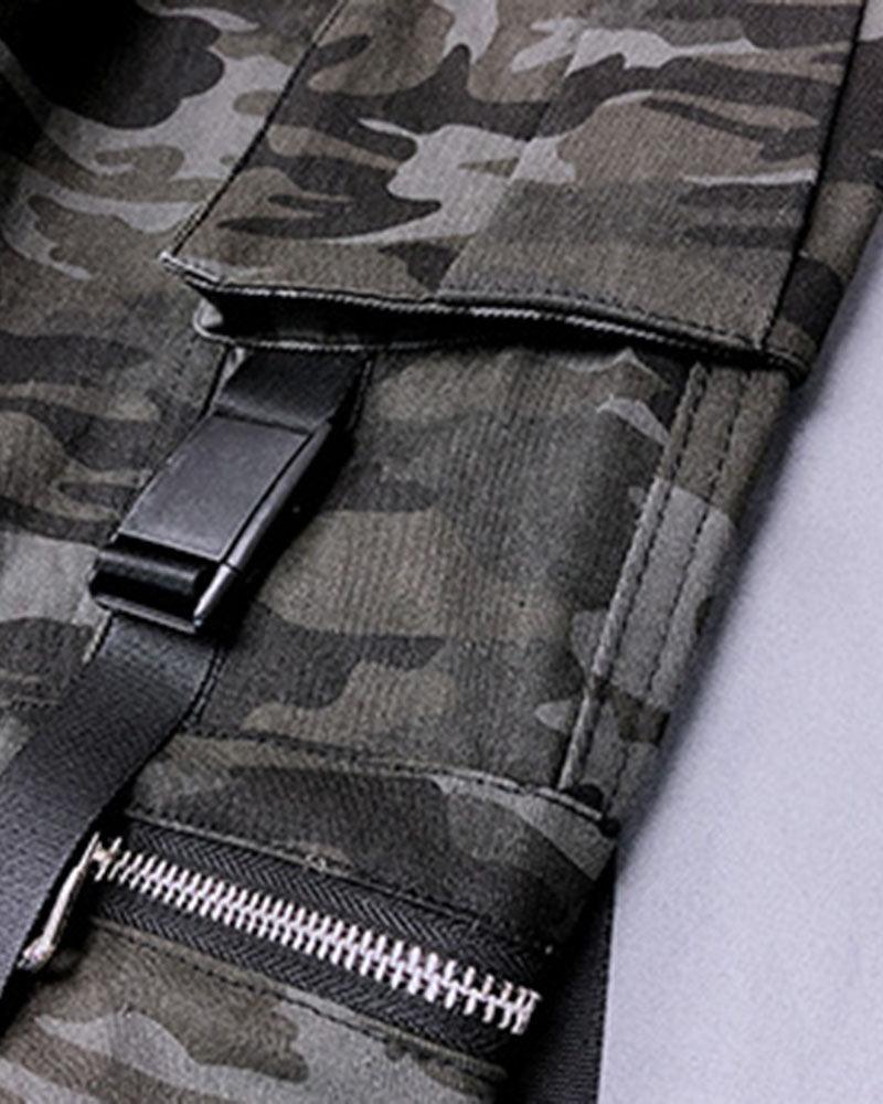 Stylish Camo Jogger Trousers