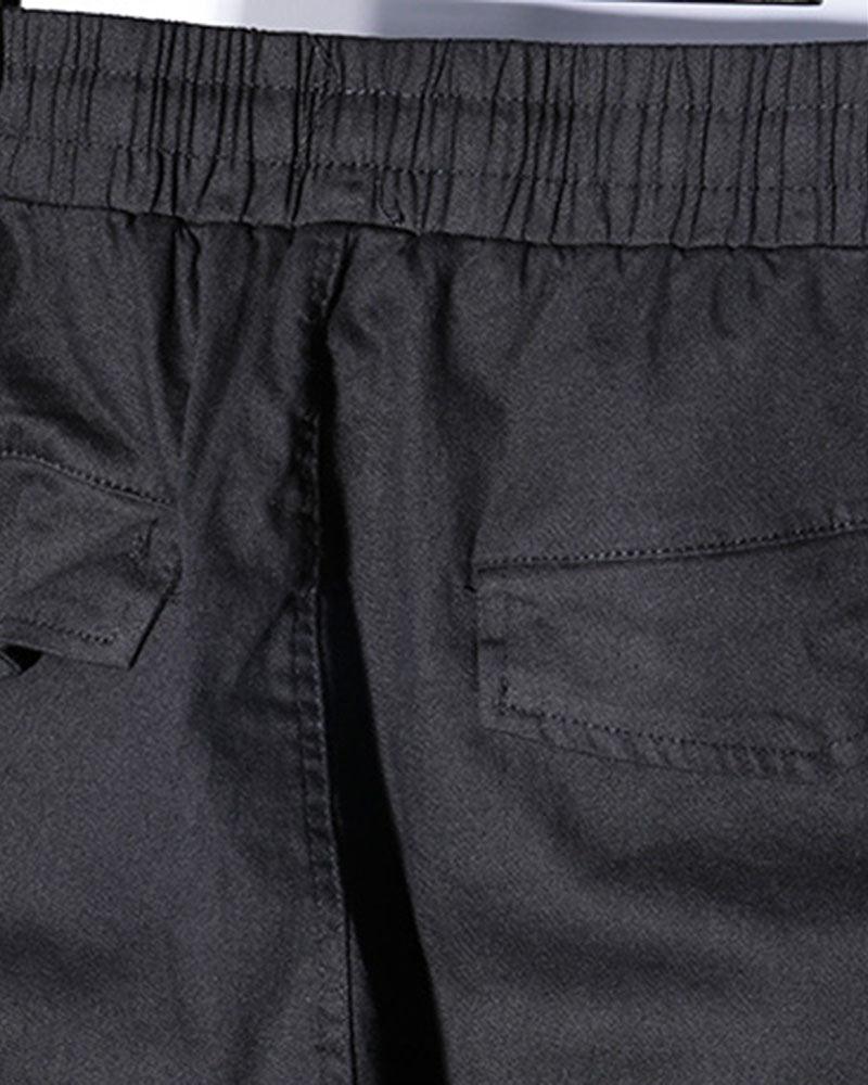 Sleek Slim Fit Cargo Trousers