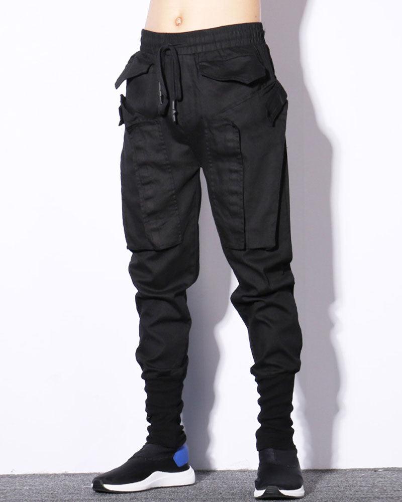 Sleek Slim Fit Cargo Trousers