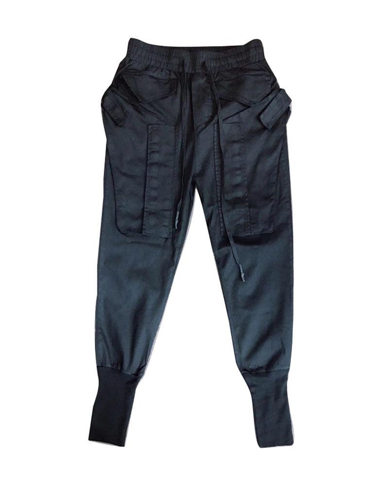 Sleek Slim Fit Cargo Trousers