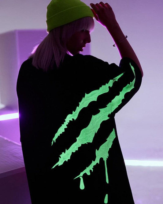 Vibrant Claw Scratch Tech Shirt