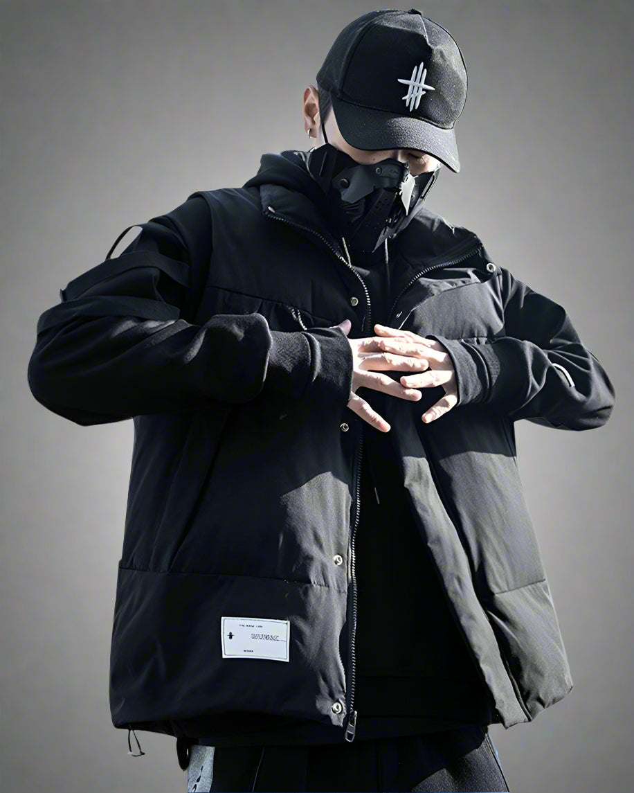 Sleek Black Winter Layer