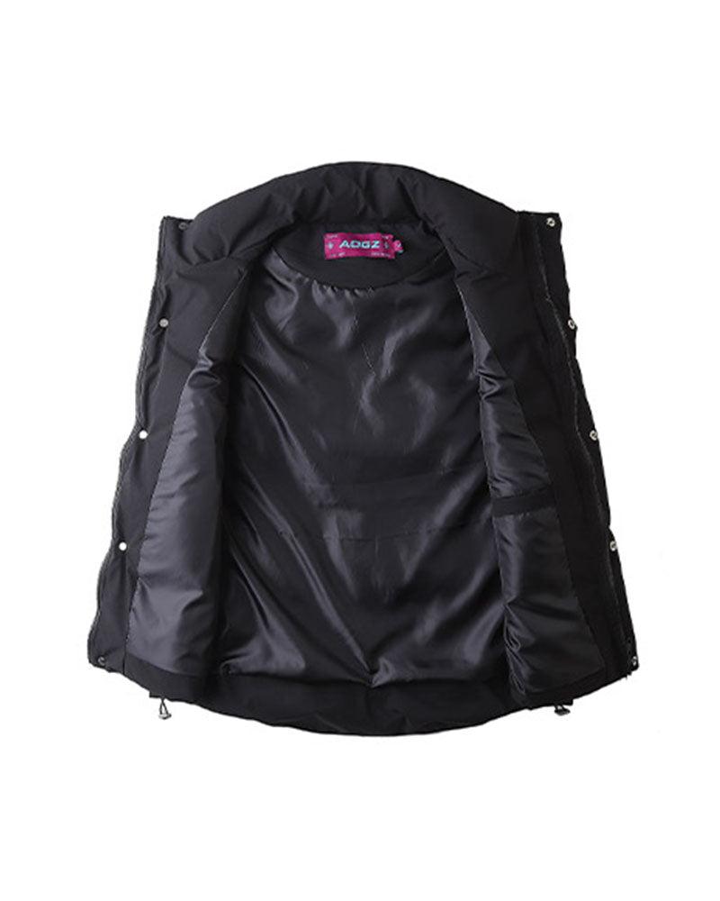 Sleek Black Winter Layer
