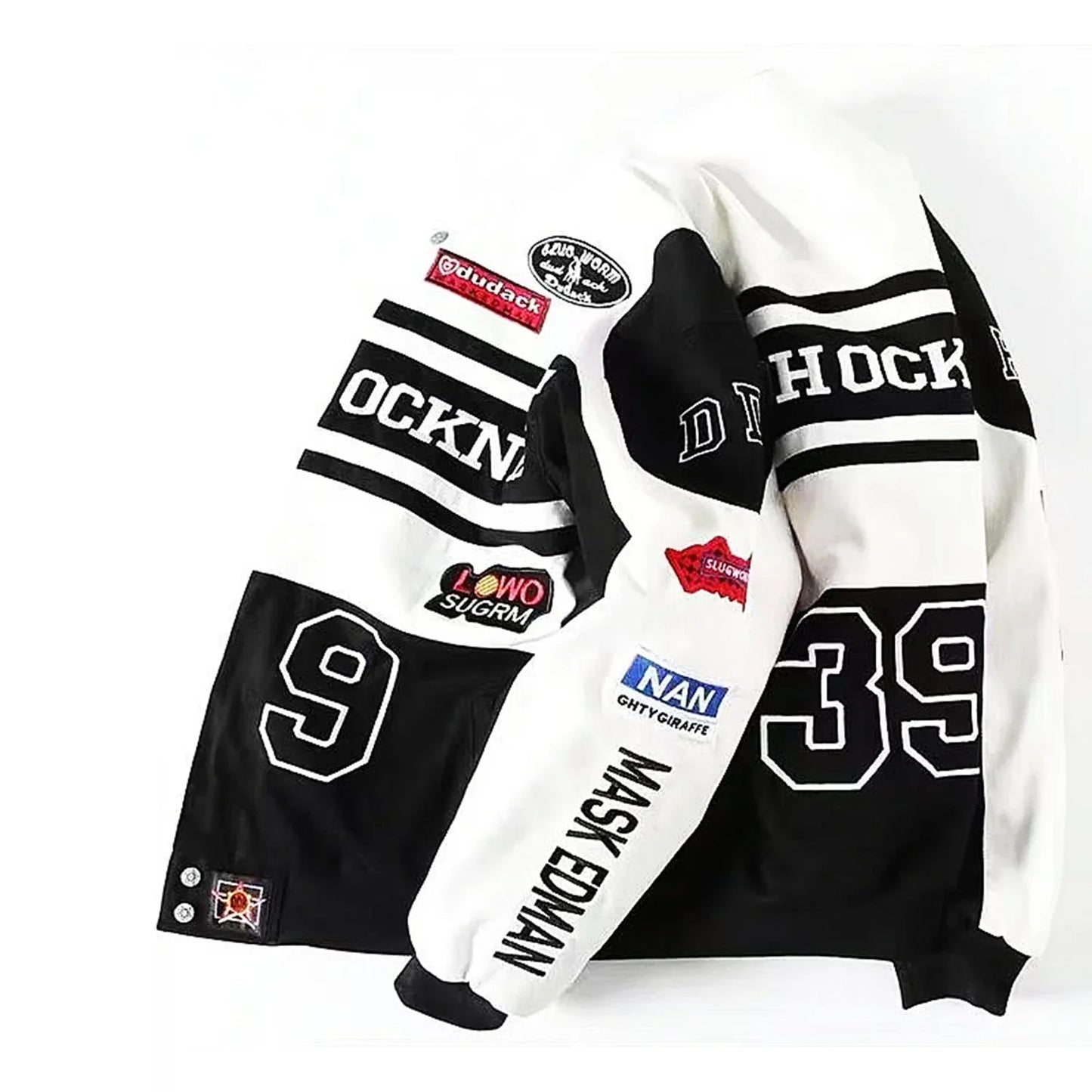 Racing Leather Jacket - unisex leather jacket - Stylish Racing Leather Jacket for Streetwear Lovers