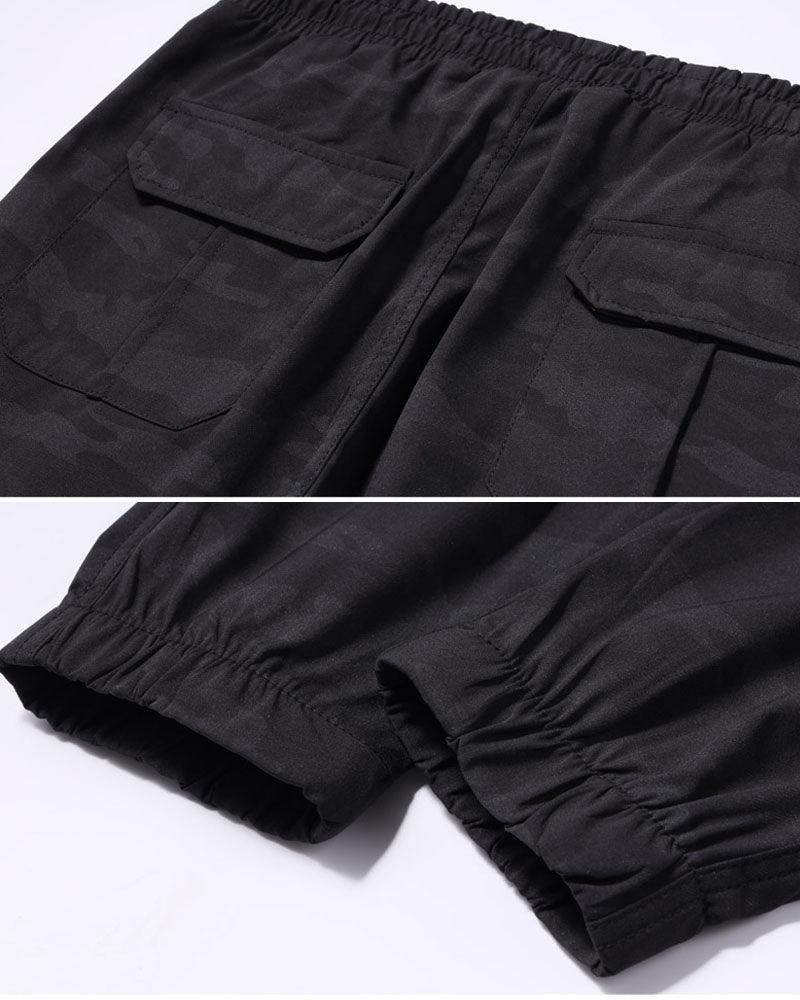 Relaxed Camo Cargo Pants - summer wear - Lightweight Camo Cargo Pants for All-Day Comfort