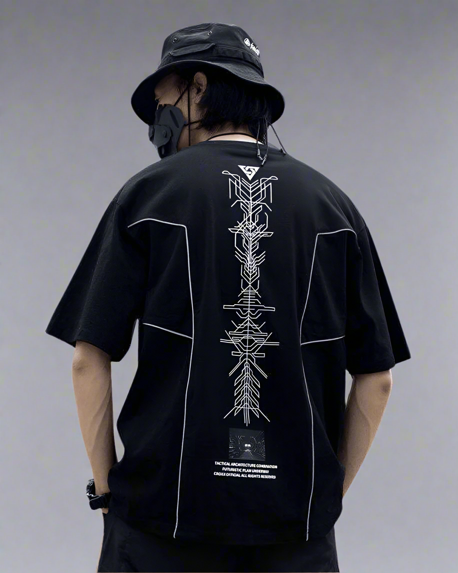 Neon Future Sci-Fi Shirt