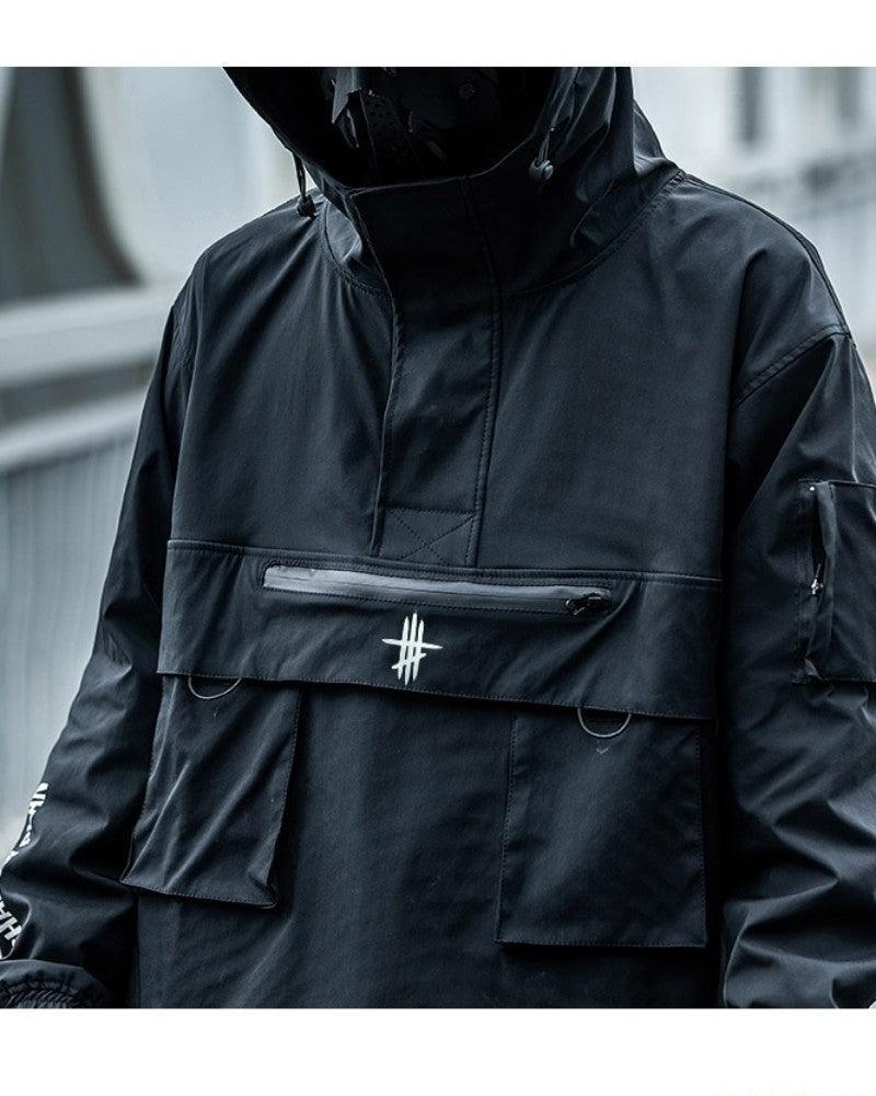 Sleek City Style Jacket - comfy jacket - Comfy Urban Techwear Jacket for City Style