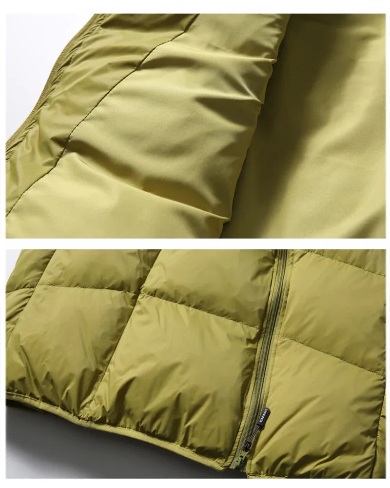 Snug Winter Vest with Zipper - warm winter vest - Snug Winter Vest with Zipper for Comfort