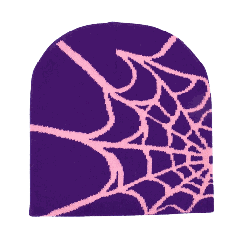 Spider Web Beanie - cotton - Urban Spider Web Beanie for Unique Style