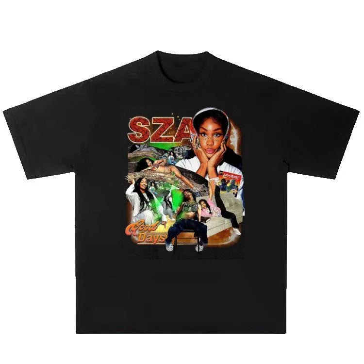 SZA T-Shirt - fashion enthusiasts - Trendy SZA T-Shirt with Modern Fit