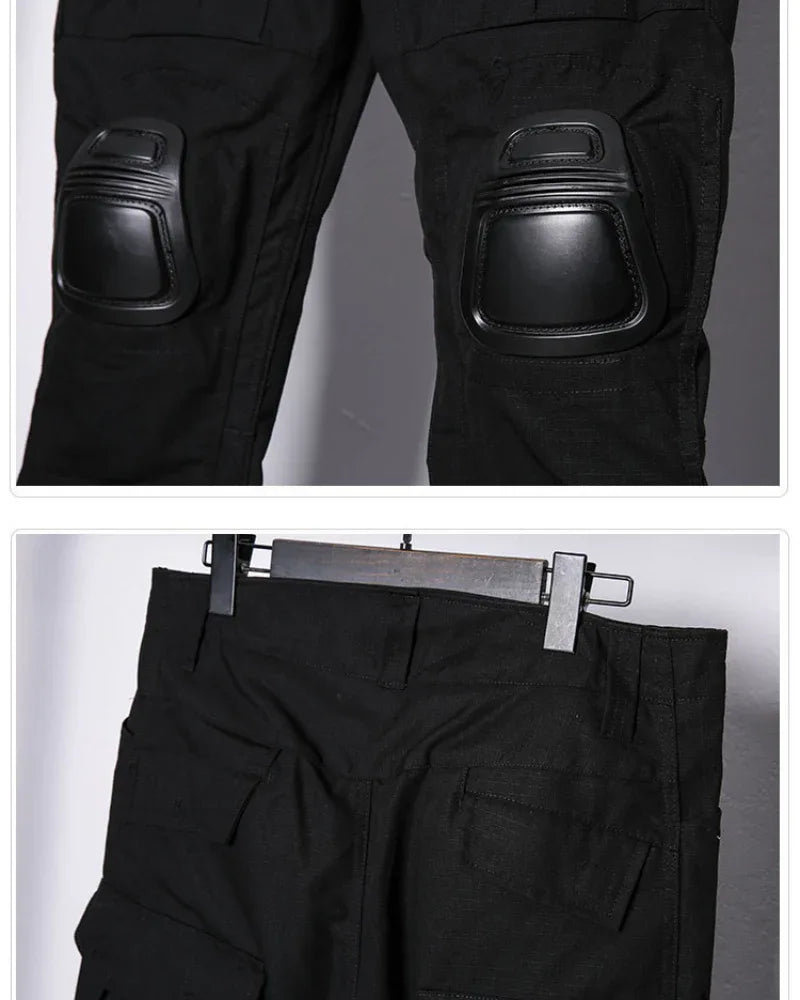 Tactical Cargo Pants with Knee Protection - functional tactical pants - Tactical Cargo Pants with Knee Pads for Comfort