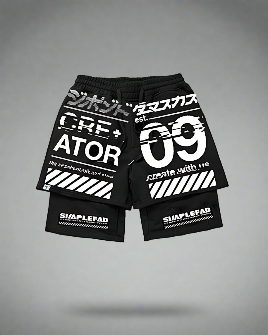 High-Tech Biker Performance Shorts
