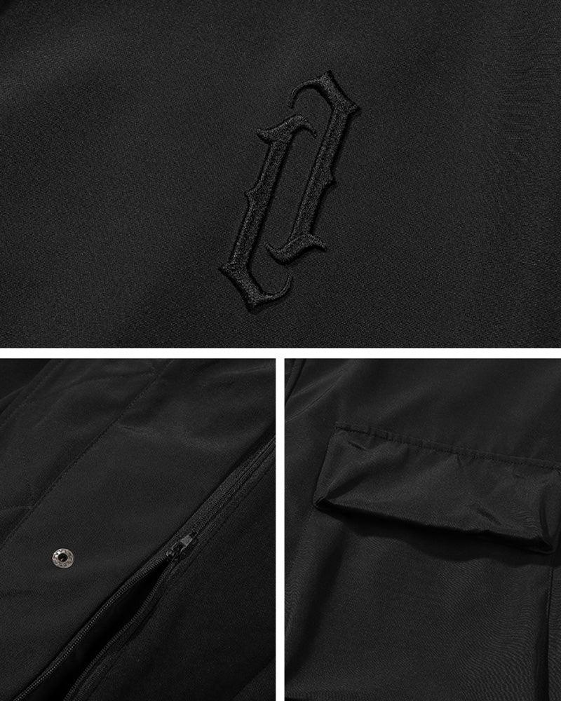Chic Utility Layered Overcoat