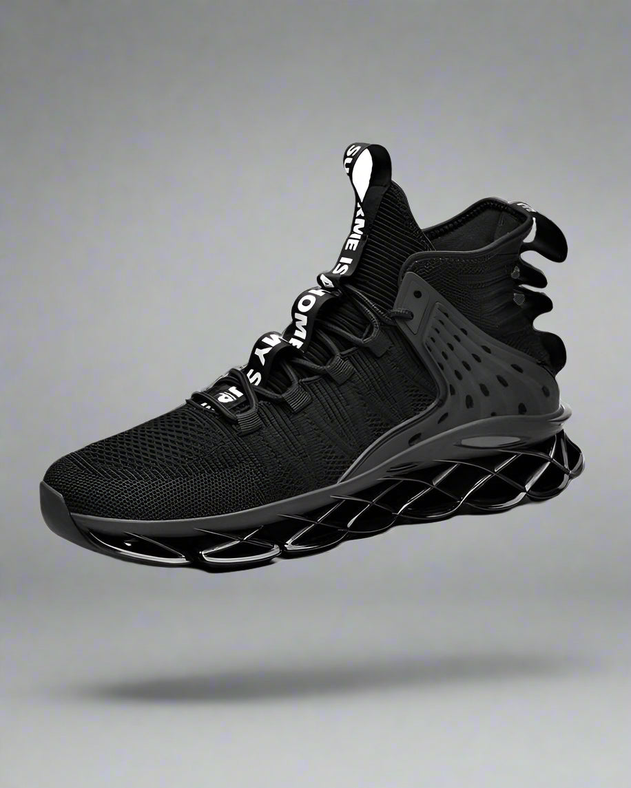 Stylish High-Top Flyweave Sneakers