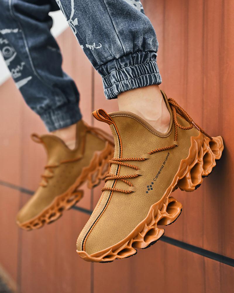Chic Microfiber City Sneakers