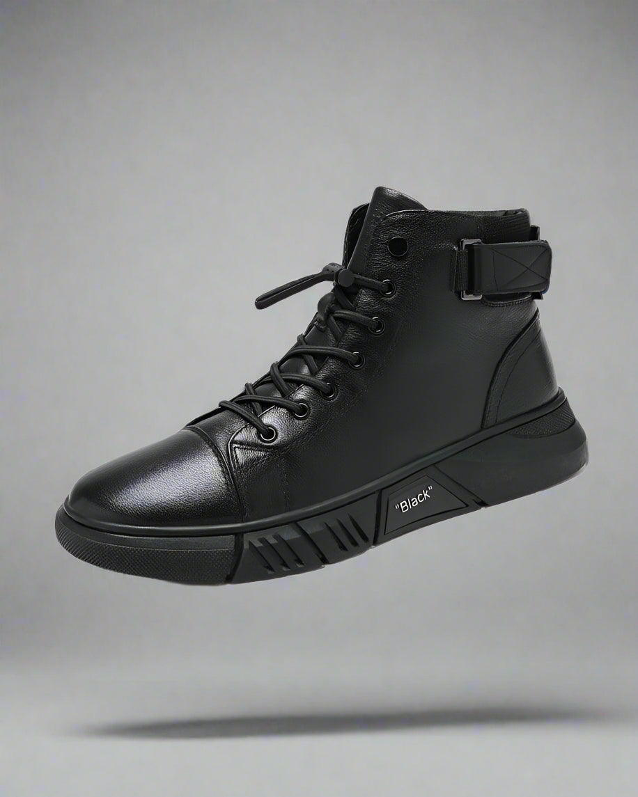 Stylish Waterproof Leather Sneakers