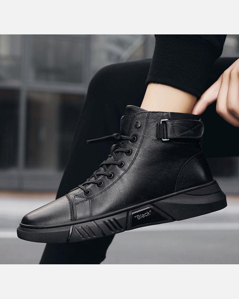 Stylish Waterproof Leather Sneakers