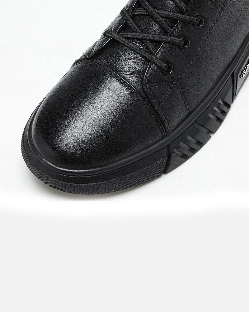 Stylish Waterproof Leather Sneakers