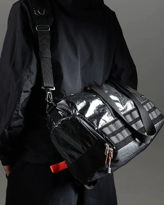 Thrill-Seeker's Versatile Sling Pack - soft techwear bag - Versatile Sling Pack for Streetwear Enthusiasts